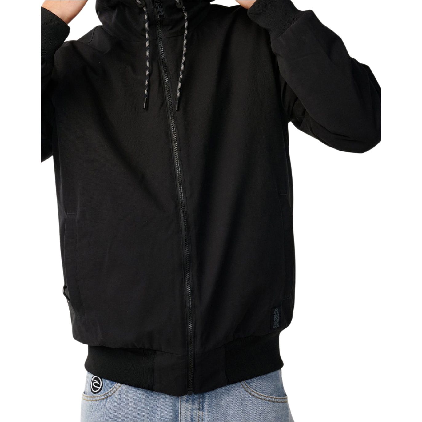 Rip Curl Mens Search Series One Shot 5K / 5K Jacket 038MJA - Black / Black